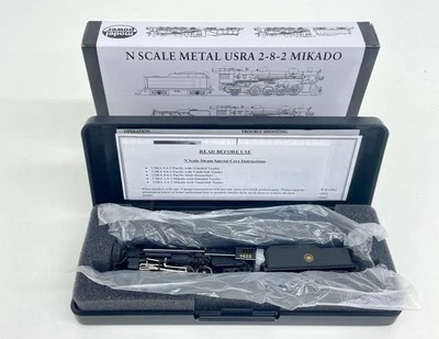 Model Power N Metal Canadian National USRA 2-8-2 Mikado DCC & Sound 875761 New - Image 1 of 4
