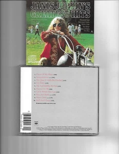 Janis Joplin Greatest Hits CBS CD Bobby McGee Piece Of My Heart - Picture 1 of 1