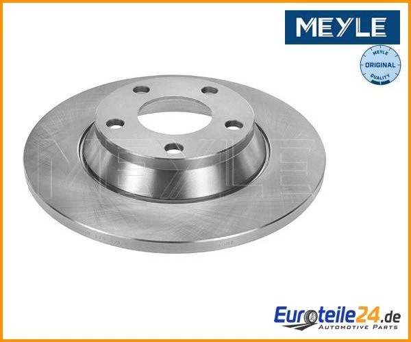 2 pieces brake disc Meyle 1155211028 front axle for Audi A4 - Image 1 of 1