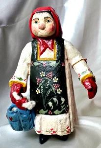 DE COLECCIÓN HOUSE OF HAD 12 DÍAS DE NAVIDAD 'MAIDS A ORDEÑAR' ADORNO MADERA - 1989 - Imagen 1 de 15