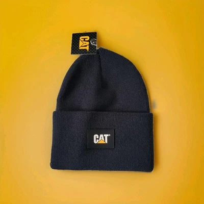 Gorra gorra con puños azul Caterpillar Logo CAT Detroit con licencia oficial OSFM Foto 1 de 4