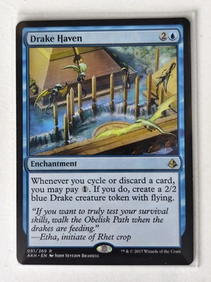 MTG - Drake Haven - Enchantment - Amonkhet - 051/269 - Rare - Image 1 of 2