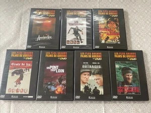 Konvolut 7 DVDs Kriegsfilme sehr guter Zustand: Beleidigungen, Eisernes Kreuz, Apokalypse…. - Bild 1 von 2