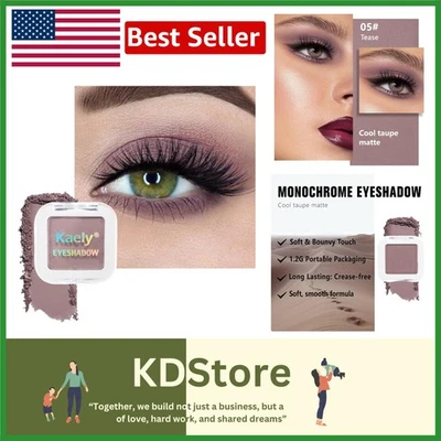 Taupe Matte Eyeshadow Palette - Long-Lasting, Waterproof, Cruelty-Free - Image 1 of 4