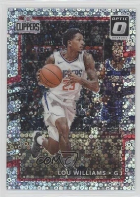 2017-18 Panini Donruss Optic Fast Break Holo Prizm Lou Williams #65 - Image 1 of 2