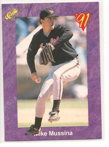 Mike Mussina 1991 91 Classic Master Game Rookie Yankees - Image 1 of 1