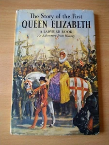 Ladybird First Queen Elizabeth Series 561 1958 L Du Garde Peach illus Kenney - Picture 1 of 7