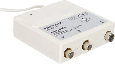 Metronic 432176 Innenverstärker +Gain-Regler FM-UHF, max. 30 dB, 4G Signalverst✅ - Bild 1 von 4