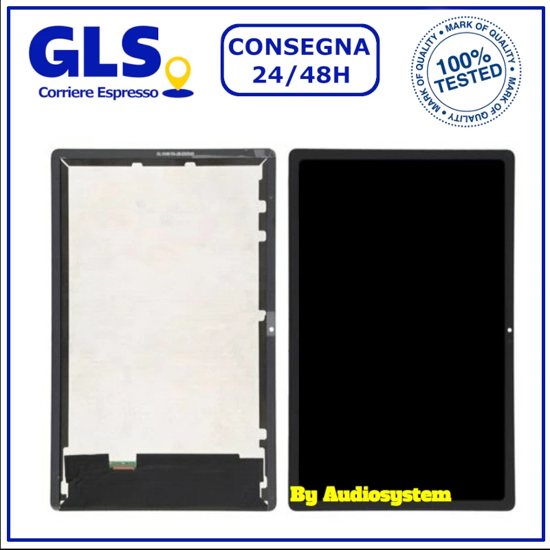 Samsung GH81-19689 Schermo Assemblaggio con Cornice per Samsung Galaxy Tab A7 - Argento