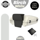 BIRCH WHITE Advanblak For 97+ Harley/Softail Rushmore Razor Tour Pak Pack Pad