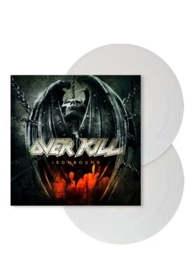 LP  OVERKILL  " IRONBOUND "  2 LP  NEUF  SCELLE  WHITE  VINYL  2023 - Photo 1/4
