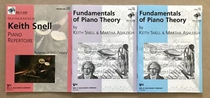 Keith Snell, LOT OF 3 (Preparatory and Levels 1 & 2) Neil A. Kjos Piano Library - Picture 1 of 9