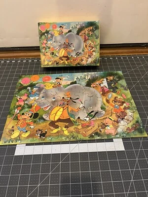 VTG 1973 Springbok Disney On Parade Children's Puzzle 48 piece **Missing 1 Piece - Image 1 of 4
