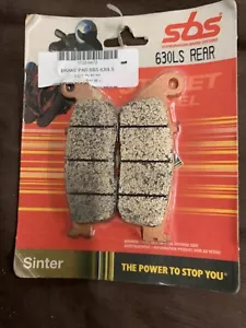 VICTORY 1634 VEGAS JACKPOT 08 REAR BRAKE PADS SBS SINTER 630LS 1722-0672 - Picture 1 of 1