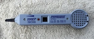 CABLE TONE AMPLIFIER PROBE PROGRESSIVE ELECTRONICS MODEL EP-200 - Picture 1 of 7