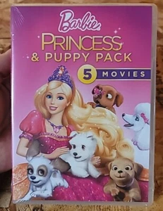 Barbie Princess and Puppy Pack (DVD, 2017, 5-Disc Set) NEW Sealed  Free Shipping - Picture 1 of 2
