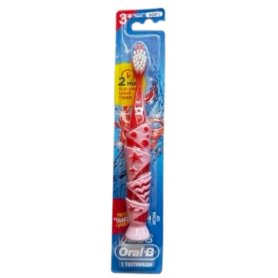 Kids Oral B Blue Soft Toothbrush W/2 Minute Light-Up Timer - Image 1 of 3