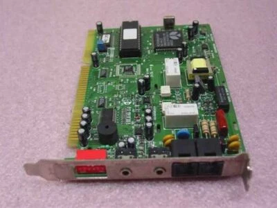 Wisecom 16-Bit ISA 56K Modem Card with Audio Ports and Dip Switch FB WS-3314JS3 - Image 1 of 4