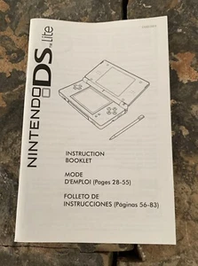 Nintendo DS Lite Instruction Booklet. Used - Picture 1 of 4