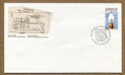 CANADA DAY First Day Series 1988-06-17 Science & Technology. Kerosene COVER - Image 1 of 2