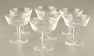 * Waterford Kristall Champagner/Cocktail Coupe Gläser 4 1/4", 7er Set - Bild 1 von 3