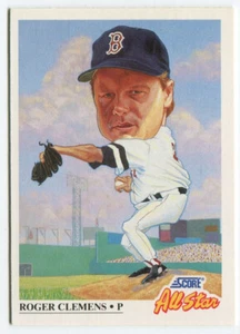 1991 Score #399 Roger Clemens Boston Red Sox All-Star - Picture 1 of 2