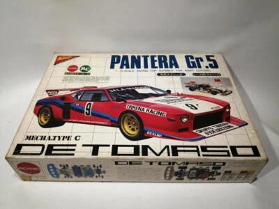 Nichimo 1/12 RC De Tomaso Pantera Gr.5 RS380S Motor Model Kit Unassembled  Rare - Image 1 of 4