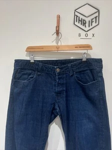 G-STAR, Mens W34 L32, DEXTER LOW TAPERED Fit, Dark Wash Denim Jeans,*EX COND* - Picture 1 of 7