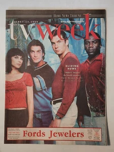 HOME NEWS TRIBUNE NJ TV WEEK MAGAZINE JUNE 7-13 1998 CAST OF SLIDERS COVER - Picture 1 of 2