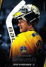 2016-17 Finnish Cardset Goaltender Moments #8 Jussi Markkanen