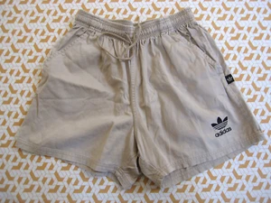Short Adidas trefoil beige 100 % coton Rugby vintage Homme - 40 / S - Imagen 1 de 6