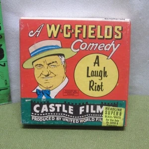 WC FIELDS film Super 8 reel Circus Slickers 8mm w/ box 1939 Cheat Honest Man - Picture 1 of 3