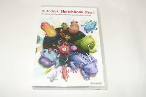 AUTODESK SKETCHBOOK PRO 6 WINDOWS MAC DVD-ROM W/ Product Key - Picture 1 of 1