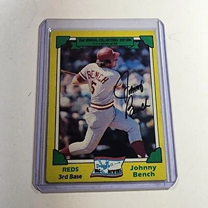 1982 Topps Drake's Big Hitters - #3 Johnny Bench - Picture 1 of 2