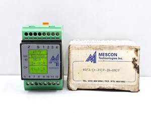 40/3 MESCON TECHNOLOGIES ( MESCON Z S1234 ) 55703 SIGNAL CONVERTER - Picture 1 of 10