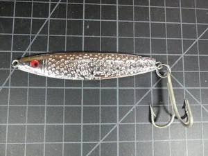 Vintage Minnow Fishing Lure Treble Hook Tackle Heavily Made 4 Inch - Picture 1 of 6