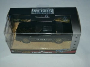 JADA METALS HOLLYWOOD RIDES - 1977 PONTIAC FIREBIRD SMOKEY AND THE BANDIT BLACK - Picture 1 of 3