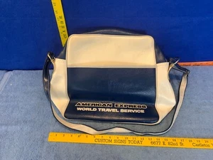 Vintage American Express World Travel Service Travel Carry On Bag - Picture 1 of 18