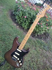 2002 Fender Usa Stratocaster Highway One Electric Guitar W/ Lace Sensors P.U.'s