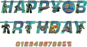 Buzz Lightyear Party Add An Age Jumbo Birthday Banner 10.7ft - Toy Story Party - Picture 1 of 1