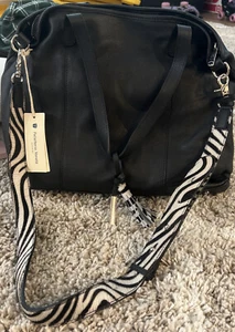 Pelletteria Veneta Black Zebra Bag - Picture 1 of 5