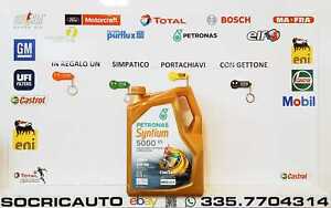 5 Litri Olio Motore Petronas Syntium 5000 Xs 5W30 FCA 955535 S3 Synthetic  C2/C3
