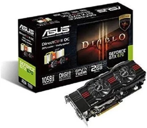 Asus Geforce GTX 670 2GB Direct CUII "BOX ONLY NO GRAPHICS CARD BOX ONLY" - Picture 1 of 1