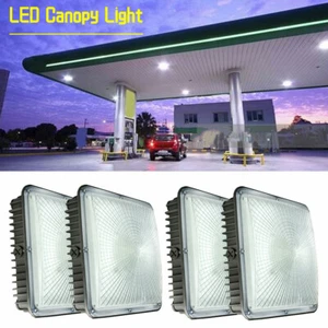 4x 70W LED Canopy Light Outdoor Led Gas Station Square Lights Waterproof IP65 - Picture 1 of 11