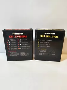 Rare vtg RADOFIN 1001 SUPERSTAR + 1003 Skill Cycle - 1978 game, cartridge only - Bild 1 von 9