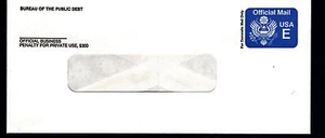 #UO76 "E" rate (25c) Official Complete Stamped Envelope - MInt - Picture 1 of 1