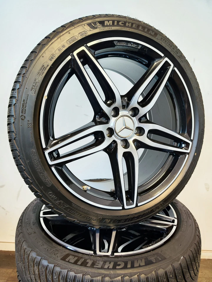 4 Winter Räder 245 275 40 35 R19 Mercedes E Klasse W213 AMG 19" Alufelgen Reifen - Bild 1 von 3