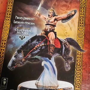 Frank Frazetta's 'Conan the Conqueror' CS MOORE Ltd. Ed. 393/1500 NEW! NIB! - Picture 1 of 23