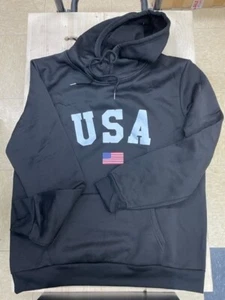 United States of America USA American Pride US Flag Pullover Hoodie SIZE LARGE - Picture 1 of 3