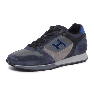 0394AS sneaker uomo HOGAN H321 man shoes blue/gray - Imagen 1 de 4